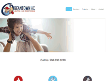 Tablet Screenshot of beantownac.com